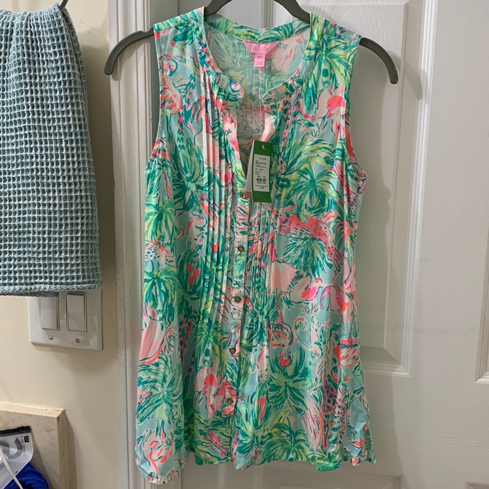 Lilly Pulitzer Sleeveless Sarasota Top